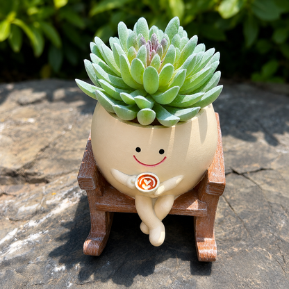 Averon PlantPal™ Smiling Swing Planter