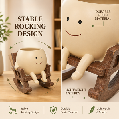Averon PlantPal™ Smiling Swing Planter